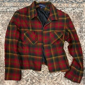 VTG Breeches by Britches of Georgetowne Wool Plaid Blazer M